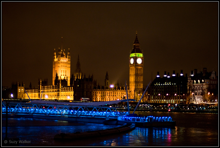 Parliament, from the South Bank
