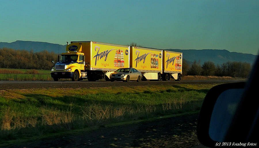 On The Freeway at 70 MPH