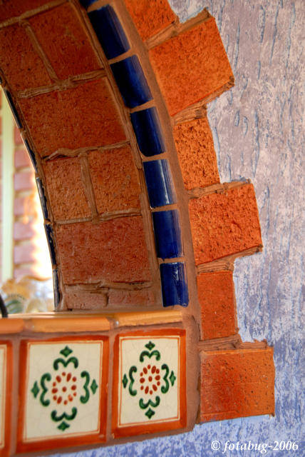 At Mexican restaurant