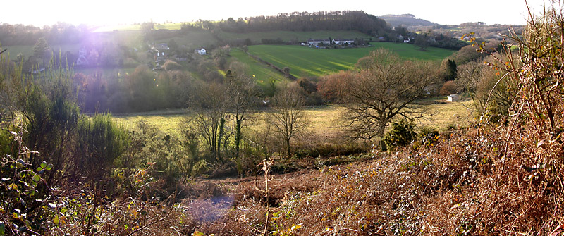 Overlooking Swalllowcliffe