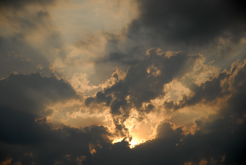 There goes the sun...