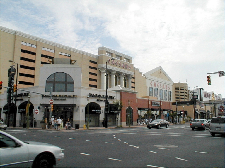 Banana Republic outlet and Caesar Casino