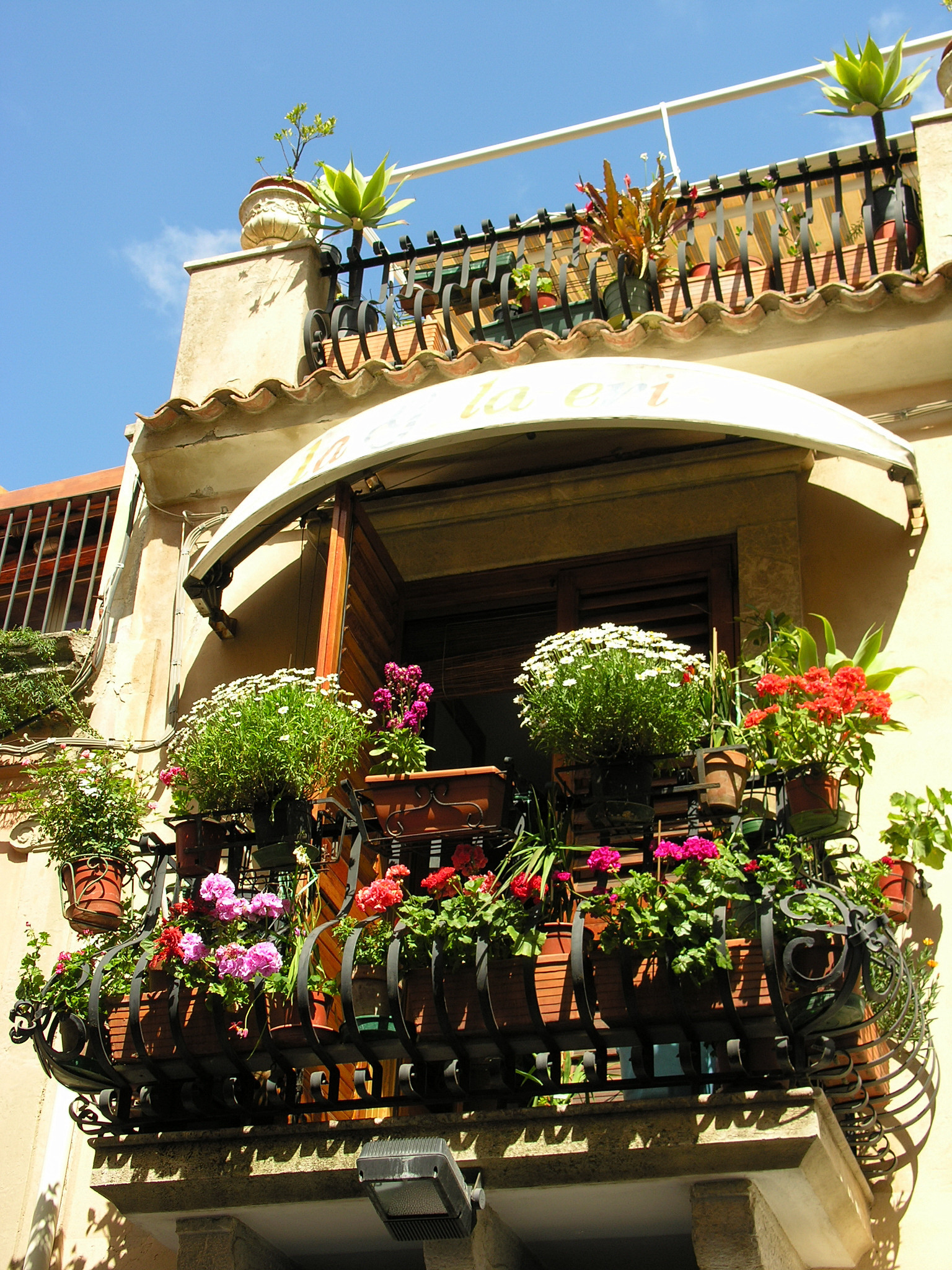 Summer terrace