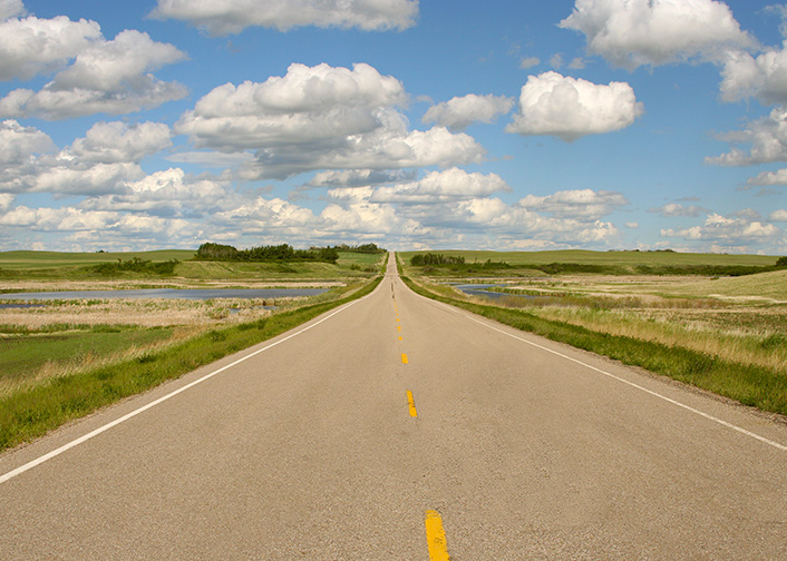 Roadside sloughs