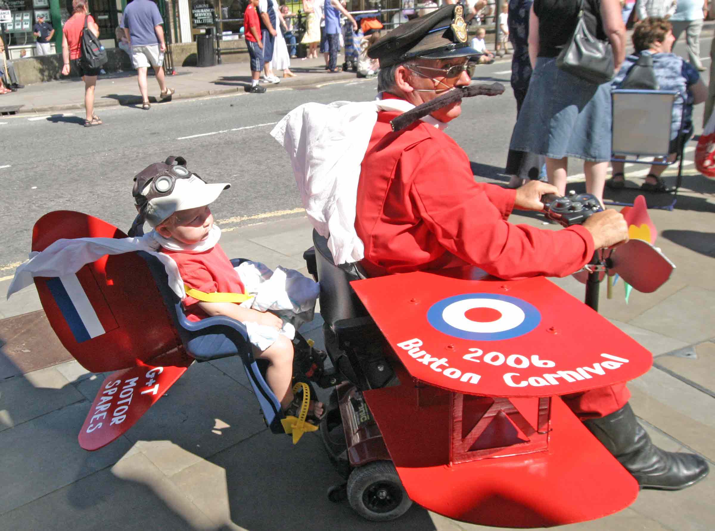 You Cant Land On The Pavement Grandad!