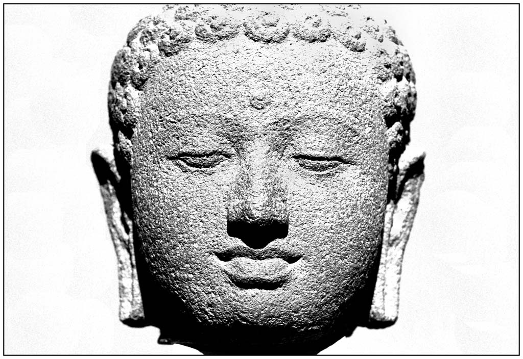 Buddha head-Guimet Museum-Paris