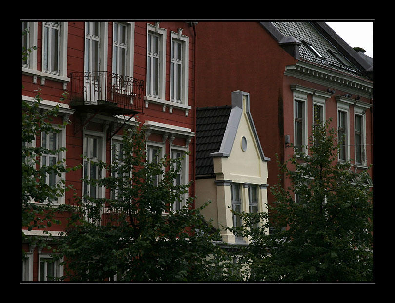 Bergen,old house between