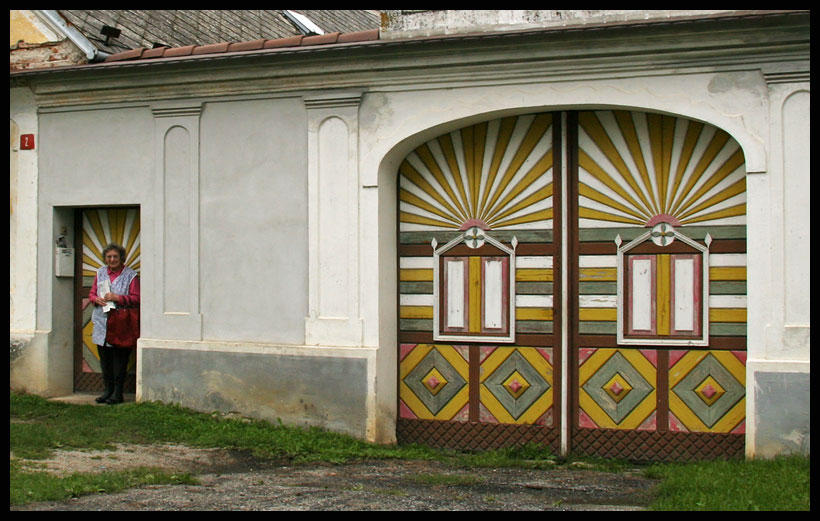 Traditional entrance