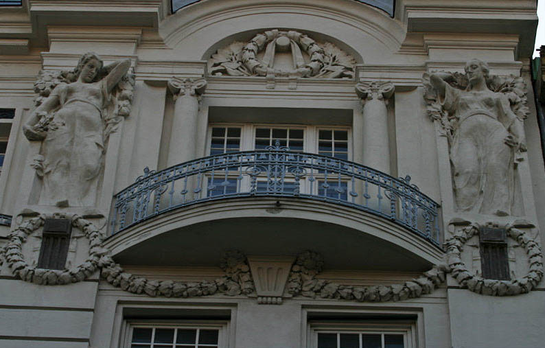 Balkon in Innenstadt