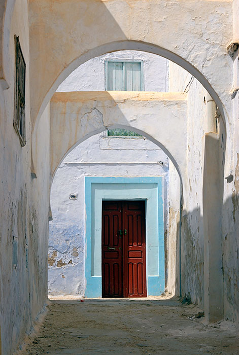 A small street in Kairouan