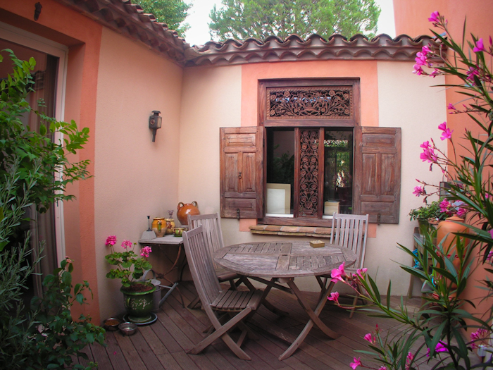 the patio