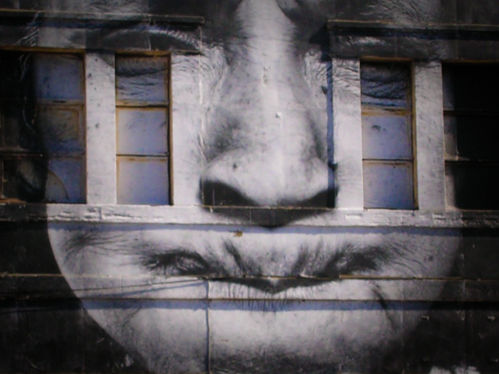 Parc des Ateliers Facade by JR
