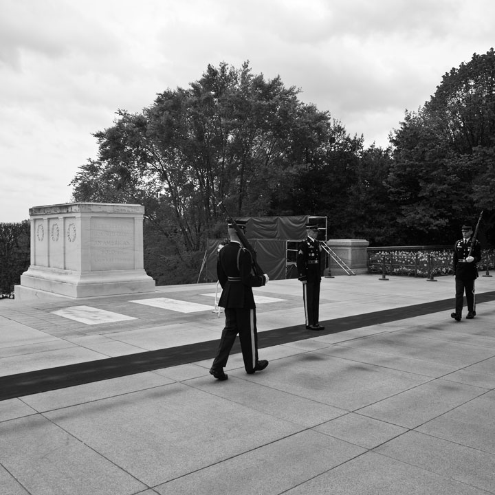 Changing Of The Guard at Arlington