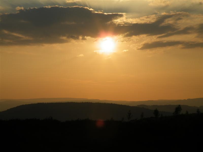 07 Sunset at Darley Moor