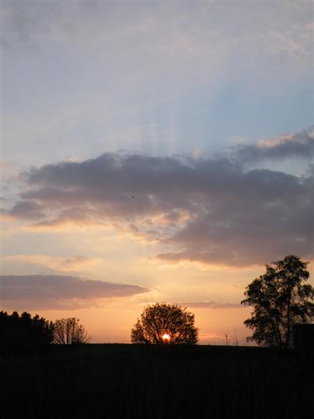 13 Sunset at Darley Moor