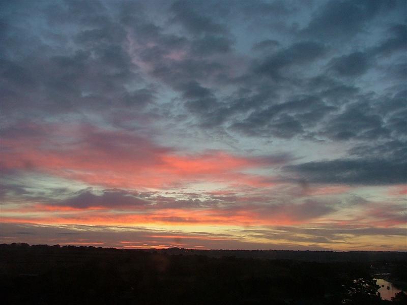 Dawn from Veritys window