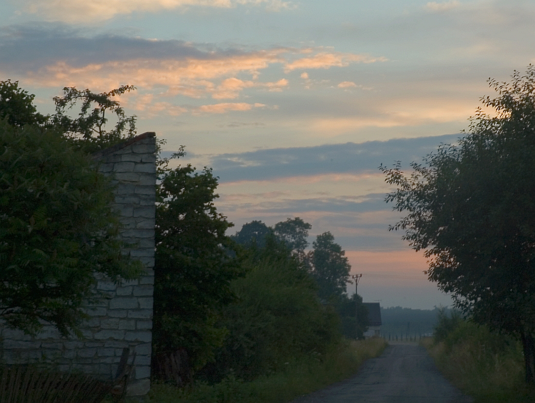 foggy end in Horyniec