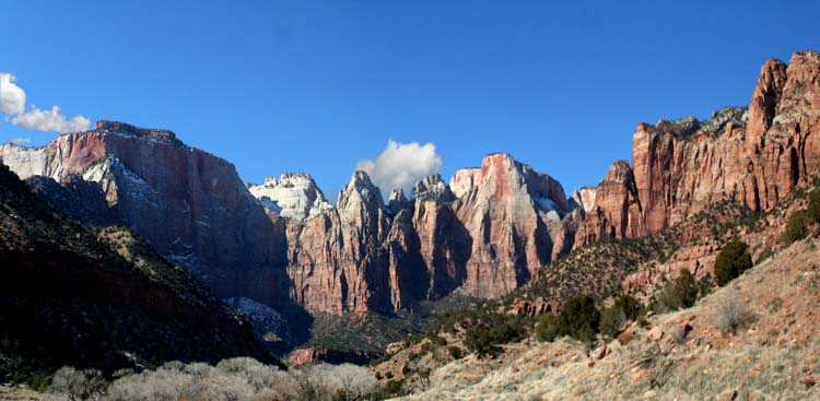 Behind the Museum at Zion