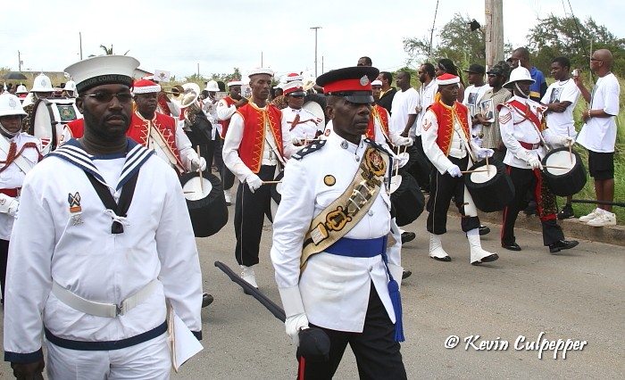 Police and Zouave Band