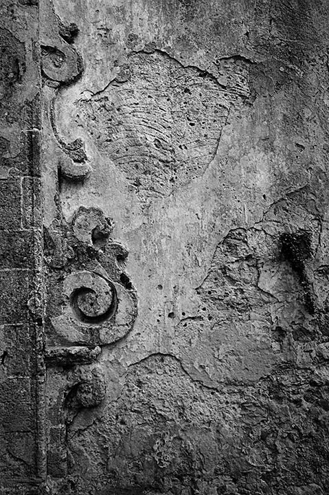 Detaglio della chiesa di San Martino - Erice