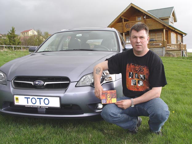 Hafsteinn & his F.I.B. copy