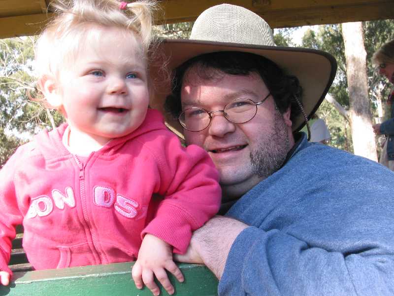 Whats that stuff on your face daddy?