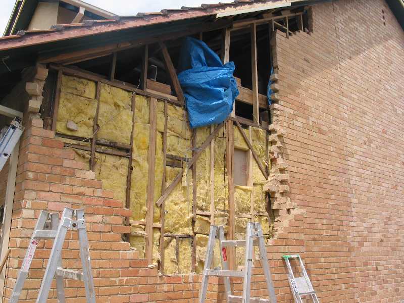 chimney going...