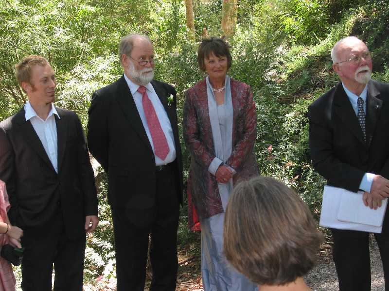 at Richard and Susies wedding