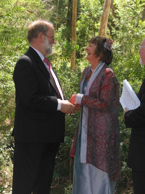 The happy couple