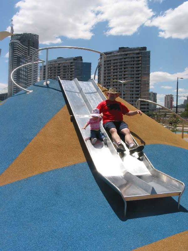 sliding in docklands