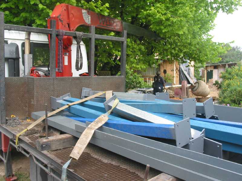 lintels arrive