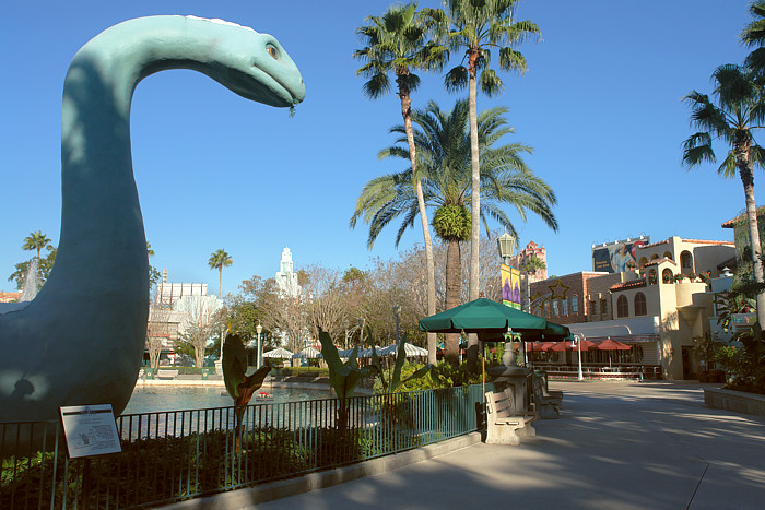 Walkway Around Echo Lake and Dinosaur 'Gertie'Disney - MGM Studios