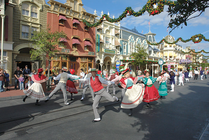 Dancing on Main Street, U.S.A.Magic Kingdom