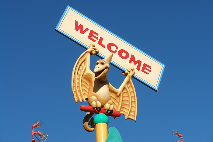 Welcome Sign, DinoLand U.S.A.Disney's Animal Kingdom