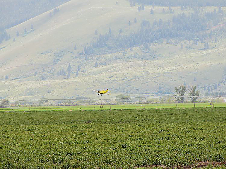 Aerial Sprayer at La Grande
