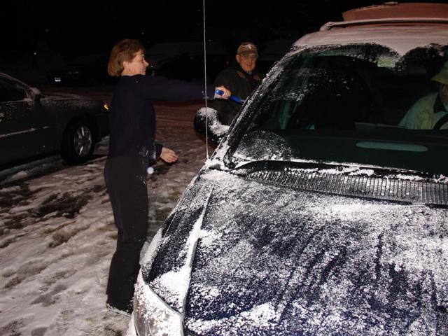 Scraping Ice