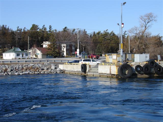 View from the Ferry - No ice!