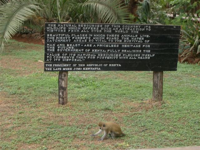 Jomo Kenyatta Sign
