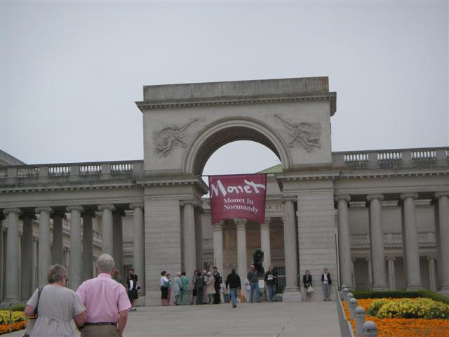 Monet Exhibit at Legion of Honour Museum in SF