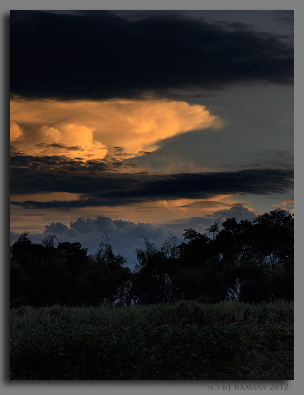 Sunset, Finca Milan