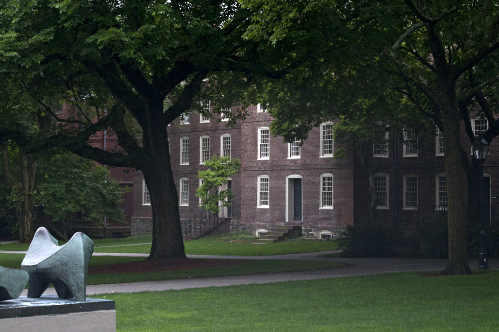 Cloudy day on the quad