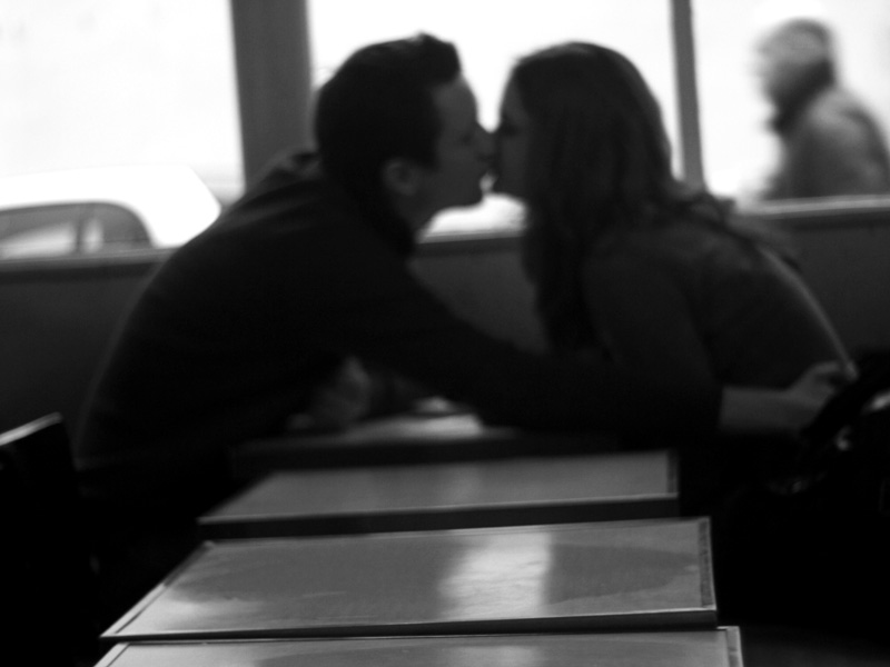 couple au Caf des Deux Moulins