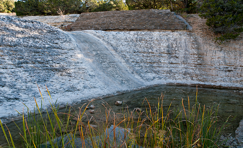 Last spillway with CCC rockwork