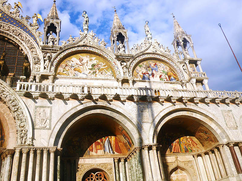  Elaborate detail, Basilica di San Marco