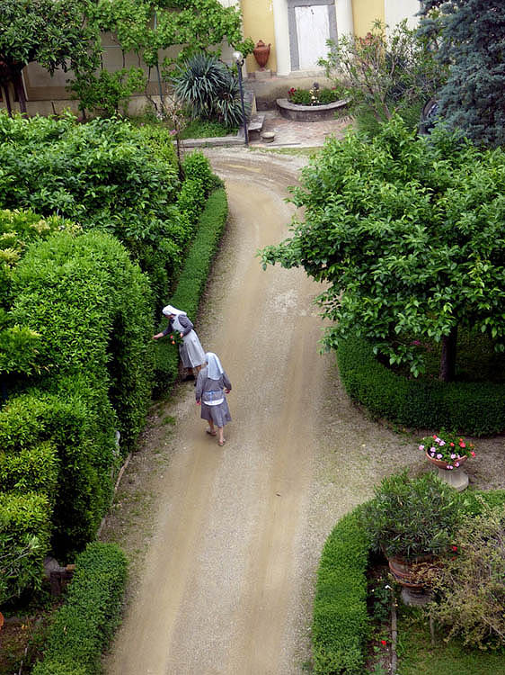 Casa S Nome di Gesu - view from window