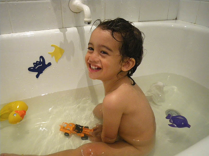 Bathtime,, October 2010