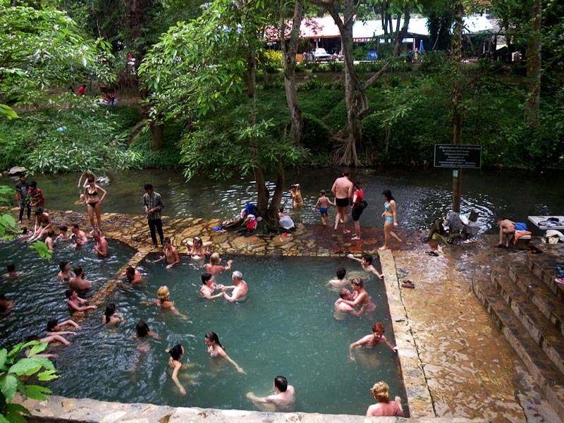 Hin Dat Hot Springs , Kanchanaburi