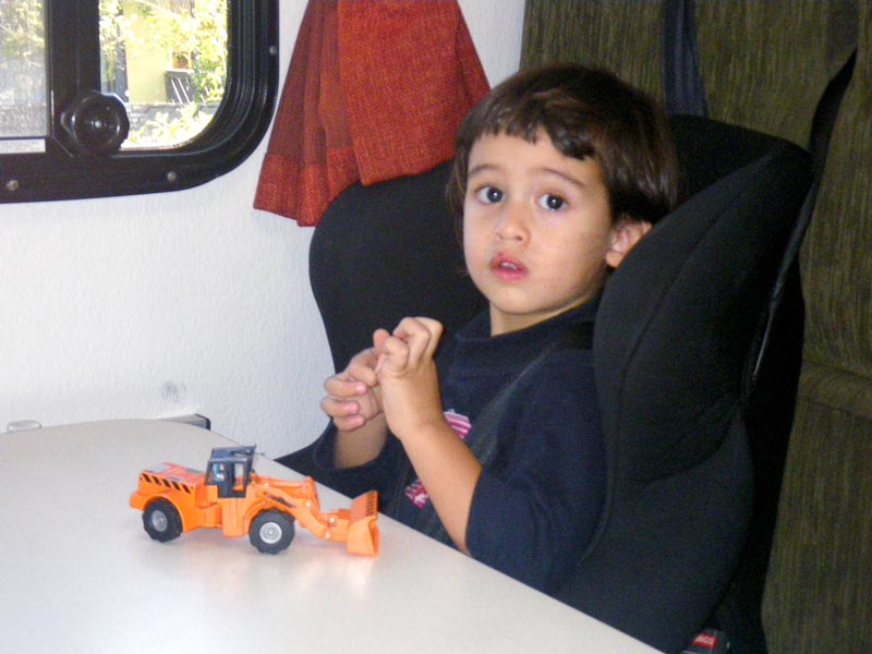 Ace in camper, April 2011