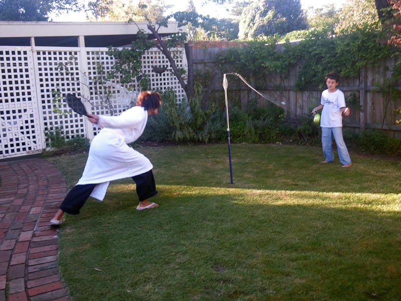 Morning tennis, April 2011
