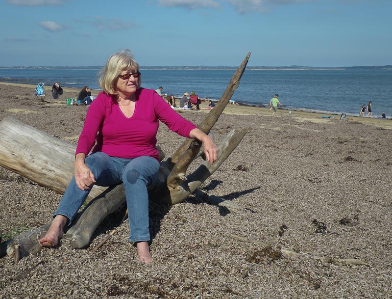 Somers Beach, Westernport Bay,  April  2011